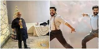 RRR-ಚಿತ್ರದ ‘ನಾಟು ನಾಟು’ ಹಾಡಿಗೆ 'ಗೋಲ್ಡನ್ ಗ್ಲೋಬ್ ಪ್ರಶಸ್ತಿ'