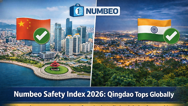 ನಂಬಿಯೊ ಸುರಕ್ಷತಾ ಸೂಚ್ಯಂಕ 2026 : ಮಂಗಳೂರು ಭಾರತದಲ್ಲಿ ಅಗ್ರಸ್ಥಾನ