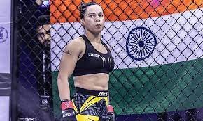 UFC ಪಂದ್ಯ ಗೆದ್ದು ದಾಖಲೆ ಬರೆದ ಭಾರತೀಯೆ ಪೂಜಾ ತೋಮರ್