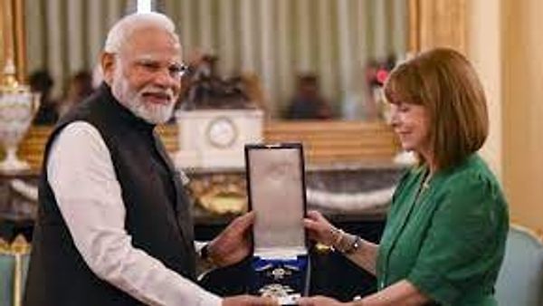 ಗ್ರೀಸ್‌ನ 'ಗ್ರ್ಯಾಂಡ್ ಕ್ರಾಸ್ ಆಫ್ ದಿ ಆರ್ಡರ್ ಆಫ್ ಆನರ್' ಪ್ರಶಸ್ತಿ ಪಡೆದ ಪ್ರಧಾನಿ ನರೇಂದ್ರ ಮೋದಿ
