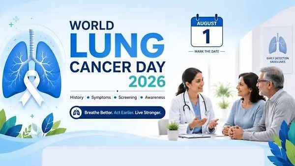 ವಿಶ್ವ ಶ್ವಾಸಕೋಶ ಕ್ಯಾನ್ಸರ್ ದಿನ 2026