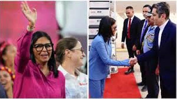 ವೆನೆಜುವೆಲಾ ಹಂಗಾಮಿ ಅಧ್ಯಕ್ಷೆ ಡೆಲ್ಸಿ ರೊಡ್ರಿಗಸ್ ಭಾರತ ಪ್ರವಾಸ