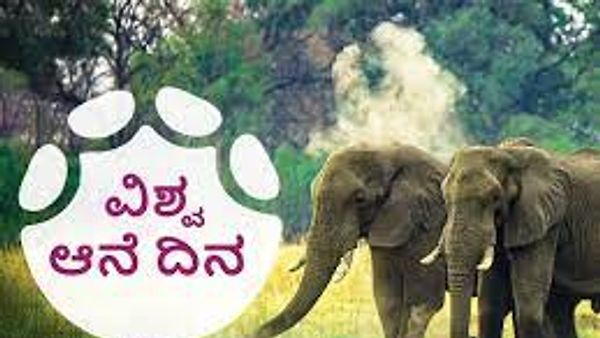 ಅಗಸ್ಟ್ 12 ವಿಶ್ವ ಆನೆ ದಿನ