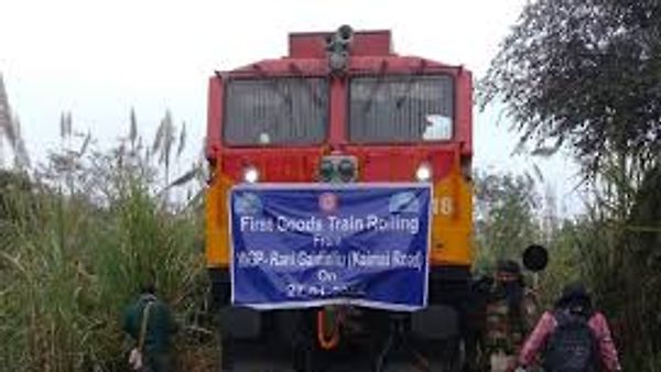 ಇದೇ ಮೊದಲ ಬಾರಿಗೆ ಮಣಿಪುರಕ್ಕೆ ಮೊದಲ ಗೂಡ್ಸ್‌ ರೈಲು