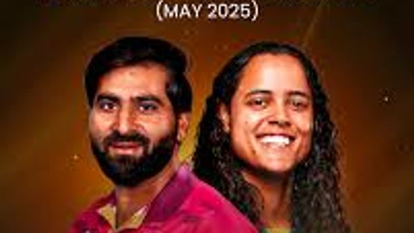 ಮುಹಮ್ಮದ್ ವಸೀಮ್ ಮತ್ತು ಕ್ಲೋಯ್ ಟ್ರಯಾನ್ ಗೆ 2025 ರ ಮೇ ತಿಂಗಳ ICC ಆಟಗಾರ ಪ್ರಶಸ್ತಿ