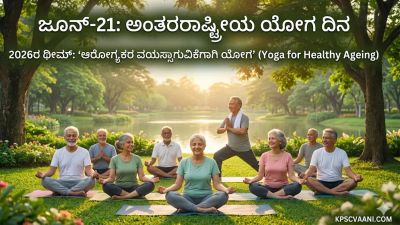 ಜೂನ್-21: ಅಂತರರಾಷ್ಟ್ರೀಯ ಯೋಗ ದಿನ