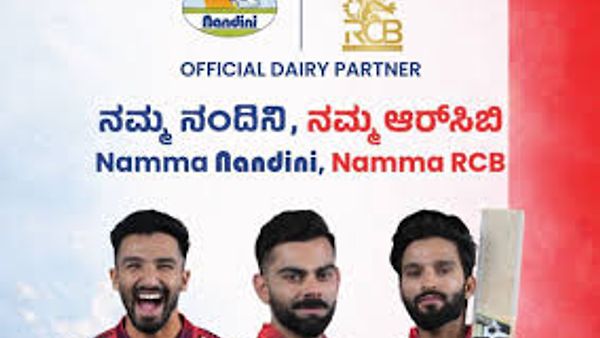 ಐಪಿಎಲ್ 2026: ಆರ್‌ಸಿಬಿ ತಂಡಕ್ಕೆ 'ನಂದಿನಿ' ಆಸರೆ; ಕೆಎಂಎಫ್‌ನಿಂದ ₹4.80 ಕೋಟಿಯ ಪ್ರಾಯೋಜಕತ್ವ!