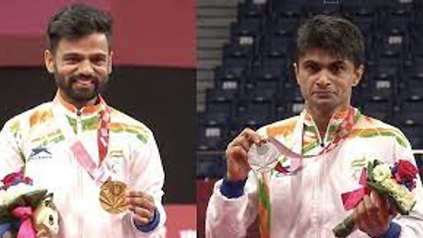 ಪ್ಯಾರಾಲಿಂಪಿಕ್ಸ್ ನ ಬ್ಯಾಡ್ಮಿಂಟನ್‌ ನಲ್ಲಿ ಚಿನ್ನ, ಬೆಳ್ಳಿ ಜಯಿಸಿದ ಭಾರತೀಯ ಕ್ರೀಡಾಪಟುಗಳು