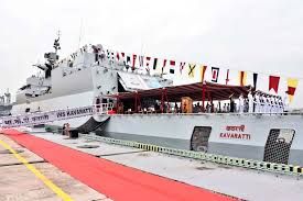 INS ಕವರತ್ತಿ ಭಾರತೀಯ ನೌಕಾಪಡೆಗೆ ಸೇರ್ಪಡೆ
