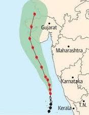 ತೌಕ್ತೆ ಚಂಡಮಾರುತ ಪ್ರತಾಪ 5 ರಾಜ್ಯಗಳಲ್ಲಿ