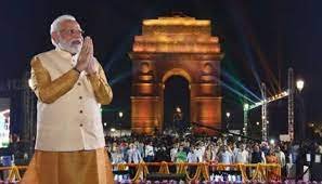 ರಾಷ್ಟ್ರಪತಿ ಭವನದಿಂದ ಇಂಡಿಯಾ ಗೇಟ್‌ವರೆಗಿನ ರಸ್ತೆ ‘ಕರ್ತವ್ಯ ಪಥ’ವನ್ನು ಉದ್ಘಾಟಿಸಿದ ಪ್ರಧಾನಿ ನರೇಂದ್ರ ಮೋದಿ