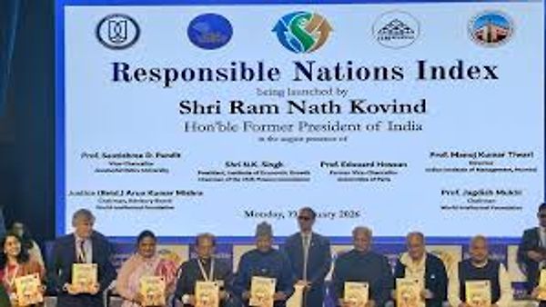 ಜವಾಬ್ದಾರಿಯುತ ರಾಷ್ಟ್ರಗಳ ಸೂಚ್ಯಂಕ 2026: ಭಾರತಕ್ಕೆ 16ನೇ ಸ್ಥಾನ