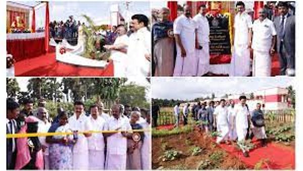 ತಮಿಳುನಾಡು ಮುಖ್ಯಮಂತ್ರಿ ಎಂ.ಕೆ. ಸ್ಟಾಲಿನ್ ಅವರಿಂದ 'ಸಮಾನತೆಯ ಗ್ರಾಮ' ಉದ್ಘಾಟಣೆ