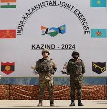 KAZIND -2024 ಜಂಟಿ ಮಿಲಿಟರಿ ಸಮರಾಭ್ಯಾಸ