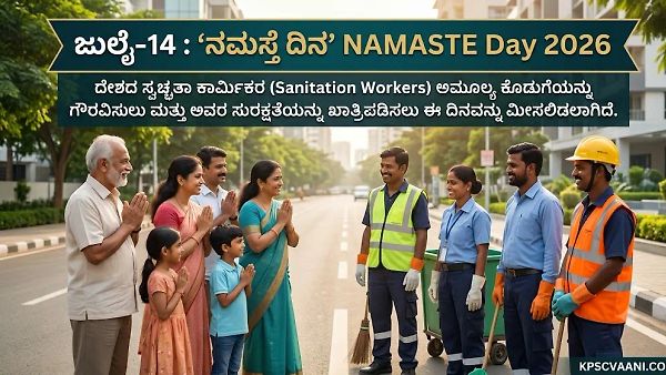 ಜುಲೈ-14 : 'ನಮಸ್ತೆ ದಿನ'