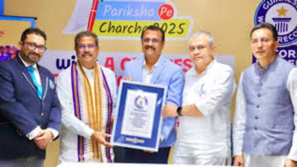 ಮೋದಿ ‘ಪರೀಕ್ಷಾ ಪೆ ಚರ್ಚಾ’ ಕಾರ್ಯಕ್ರಮ ಗಿನ್ನೆಸ್ ವಿಶ್ವ ದಾಖಲೆ
