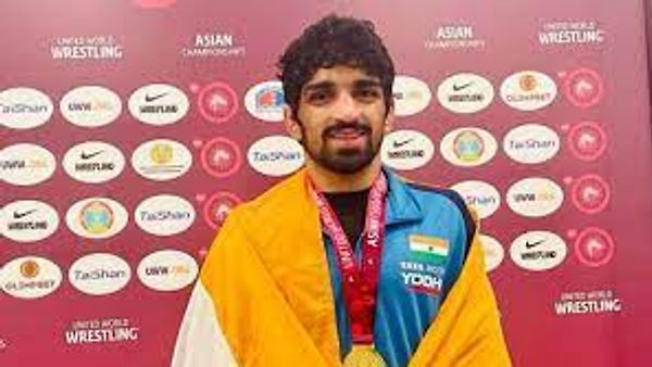 2024 ರ ಝಾಗ್ರೆಬ್ ಓಪನ್ ಸಿಂಗಲ್ಸ್‌ನಲ್ಲಿ ಅಮನ್ ಶೆರಾವತ್ ಗೆ ಚಿನ್ನ