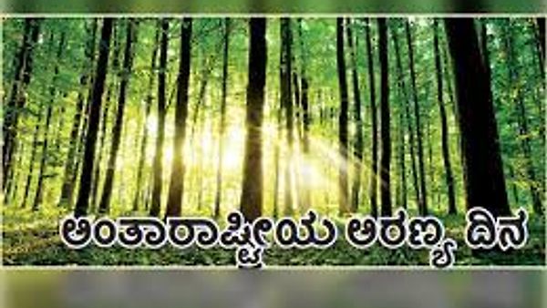 ಮಾರ್ಚ್ 21 : ಅಂತರ್ ರಾಷ್ಟೀಯ ಅರಣ್ಯ ದಿವಸ್