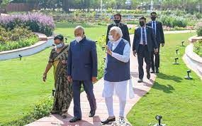 ರಾಷ್ಟ್ರಪತಿ ರಾಮನಾಥ್ ಕೋವಿಂದ್ ಅವರಿಂದ "ಆರೋಗ್ಯ ವನಂ" ಉದ್ಘಾಟಣೆ