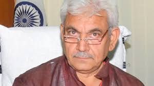 ಜಮ್ಮು ಕಾಶ್ಮೀರದ ನೂತನ ರಾಜ್ಯಪಾಲರಾಗಿ ಮನೋಜ್ ಸಿನ್ಹಾ ನೇಮಕ