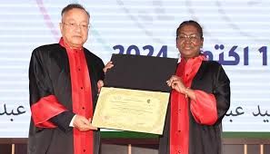 ರಾಷ್ಟ್ರಪತಿ ಮುರ್ಮುಗೆ ಅಲ್ಜೀರಿಯಾ ಡಾಕ್ಟರೇಟ್ ಗೌರವ