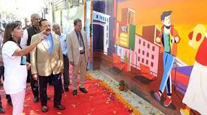 ಭಾರತದ ಮೊದಲ ಓಪನ್-ಏರ್ ಆರ್ಟ್ ವಾಲ್ ಮ್ಯೂಸಿಯಂ ಮೌಸಮ್ ಭವನ ಉದ್ಘಾಟನೆ