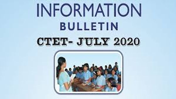 ಕೇಂದ್ರೀಯ ಪ್ರೌಢ ಶಿಕ್ಷಣ ಮಂಡಳಿ (CBSC) ಕೇಂದ್ರ ಶಿಕ್ಷಕರ ಅರ್ಹತಾ ಪರೀಕ್ಷೆ-2020 ಅಧಿಸೂಚನೆಯನ್ನು ಪ್ರಕಟಿಸಿದೆ