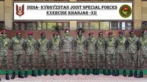 ಖಂಜರ್-XII: ಭಾರತ-ಕಿರ್ಗಿಸ್ತಾನ್ ಜಂಟಿ ವ್ಯಾಯಾಮ