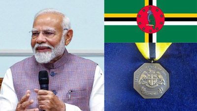 ಭಾರತದ ಪ್ರಧಾನಿ ನರೇಂದ್ರ ಮೋದಿ ಅವರಿಗೆ ಡೊಮಿನಿಕಾ ದೇಶದ ಅತ್ಯುನ್ನತ ಗೌರವ ಪ್ರಶಸ್ತಿ ಪ್ರದಾನ