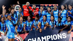 ಎಫ್‌ಐಎಚ್(FIH) ನೇಷನ್ಸ್ ಕಪ್ 2026 ಪ್ರಶಸ್ತಿ ಗೆದ್ದ ಭಾರತೀಯ ಮಹಿಳಾ ಹಾಕಿ ತಂಡ!