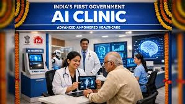 GIMS ಗ್ರೇಟರ್ ನೋಯ್ಡಾದಲ್ಲಿ ಭಾರತದ ಮೊದಲ AI ಕ್ಲಿನಿಕ್ ಉದ್ಘಾಟನೆ: ಆರೋಗ್ಯ ಕ್ಷೇತ್ರದಲ್ಲಿ ಹೊಸ ಕ್ರಾಂತಿ!