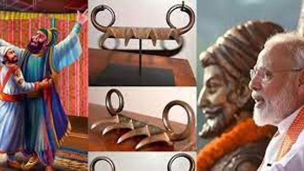 ಶೀಘ್ರದಲ್ಲೇ ಛತ್ರಪತಿ ಶಿವಾಜಿಯ ಅಪರೂಪದ 'ವಾಘ್ ನಖ್' ಡ್ಯಾಗರ್ ಮರಳಿ ಭಾರತಕ್ಕೆ