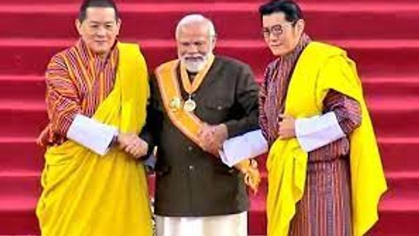 ಪ್ರಧಾನಿ ಮೋದಿ ಅವರಿಗೆ ಭೂತಾನ್​ನ ಅತ್ಯುನ್ನತ ಪ್ರಶಸ್ತಿ