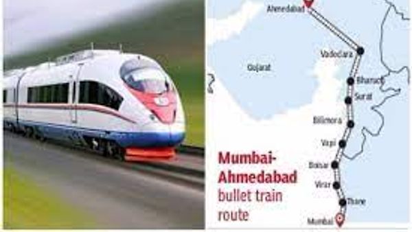 ರೈಲ್ವೆ ಇಲಾಖೆಯಿಂದ ಬುಲೆಟ್ ರೈಲು ಯೋಜನೆಗೆ ಶೇ. 89 ರಷ್ಟು ಭೂಮಿ ಸ್ವಾಧೀನ