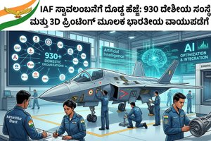 IAF ಸ್ವಾವಲಂಬನೆಗೆ ದೊಡ್ಡ ಹೆಜ್ಜೆ: 930 ದೇಶೀಯ ಸಂಸ್ಥೆಗಳು, AI ಮತ್ತು 3D ಪ್ರಿಂಟಿಂಗ್ ಮೂಲಕ ಭಾರತೀಯ ವಾಯುಪಡೆಗೆ ಹೊಸ ಬಲ!