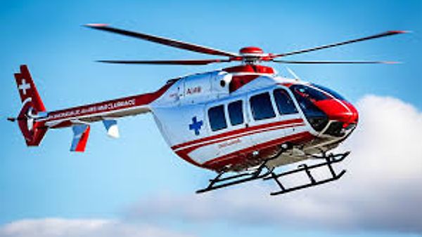 "ಭಾರತದಲ್ಲಿ ಹೆಲಿಕಾಪ್ಟರ್ ಮಾದರಿಯ ಏರ್ ಆಂಬ್ಯುಲೆನ್‌ಗಳು ವರ್ಟಿಕಲ್ ಟೇಕಾಫ್‌"