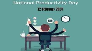 ಭಾರತವು ಪ್ರತಿ ವರ್ಷ ಫೆಬ್ರವರಿ 12 ರಂದು ರಾಷ್ಟ್ರೀಯ ಉತ್ಪಾದಕ ದಿನವನ್ನು ಆಚರಿಸುತ್ತದೆ
