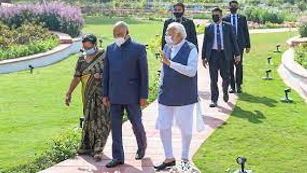 ರಾಷ್ಟ್ರಪತಿ ರಾಮನಾಥ್ ಕೋವಿಂದ್ ಅವರಿಂದ "ಆರೋಗ್ಯ ವನಂ" ಉದ್ಘಾಟಣೆ