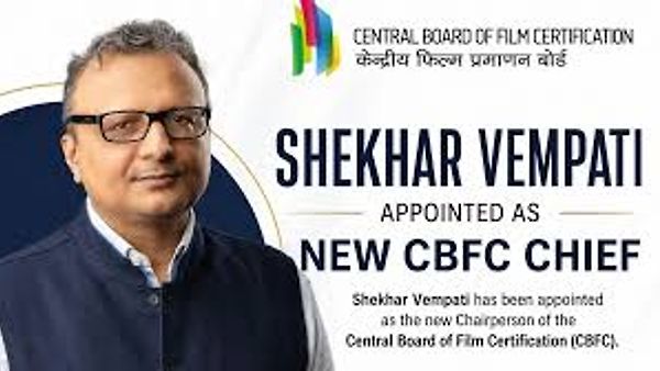 CBFC ನೂತನ ಅಧ್ಯಕ್ಷರಾಗಿ ಶಶಿ ಶೇಖರ್ ವೆಂಪತಿ ನೇಮಕ: ಪ್ರಸೂನ್ ಜೋಶಿ ನಿರ್ಗಮನ