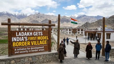 ಭಾರತದ ಮೊದಲ ಮಾದರಿ ಗಡಿ ಗ್ರಾಮವಾಗಿ ಲಡಾಖ್‌ನ ಚುಮೂರ್ (Ladakh Chumur Village) ಆಯ್ಕೆ