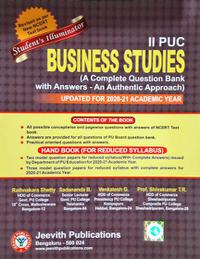 II PUC Business Studies Book