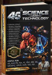 4G Science and Technology (ENGLISH) by Ravi H.N. | Comprehensive Guide & Topic-Wise MCQs for IAS, KAS, PSI, FDA, PDO & All Competitive Exams