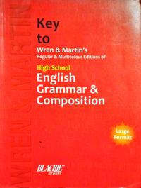 High School English Grammar & Composition | Wren & Martin's