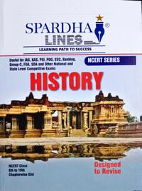 Spardha Lines HISTORY|  6 to 10th Std NCERT Series